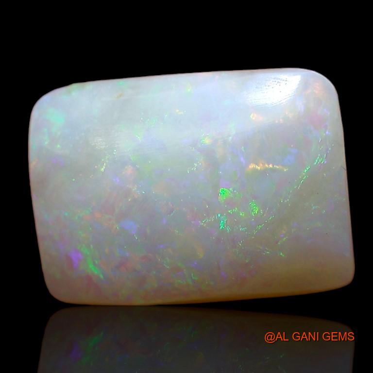 2.25 Cts Natural Australian Fire Opal Square Cabochon Loose Gemstone For Jewelry 11x8x3 mm A-887