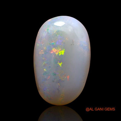 2.20 Cts Natural Australian Fire Opal Loose Gemstone Oval Cabochon 12x8x3 mm A-888