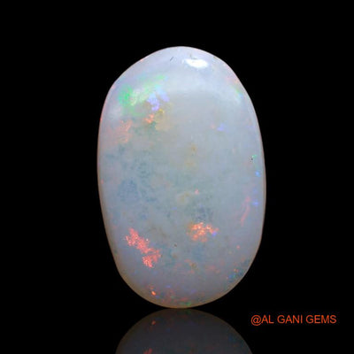 2.95 Cts Unheated Australian Fire Opal Loose Gemstone Oval Cabochon Natural 13x9x3 mm A-889