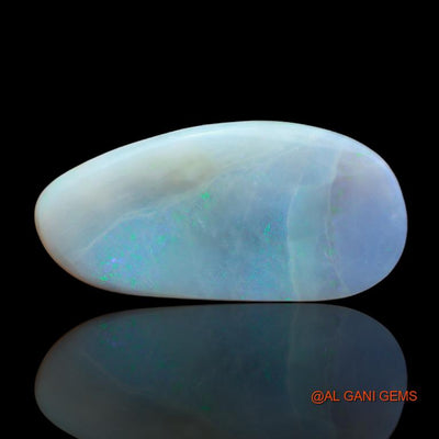 17.90 Cts Natural Australian Fire Opal Loose Gemstone Fancy Cabochon 33x16x4 mm A-88