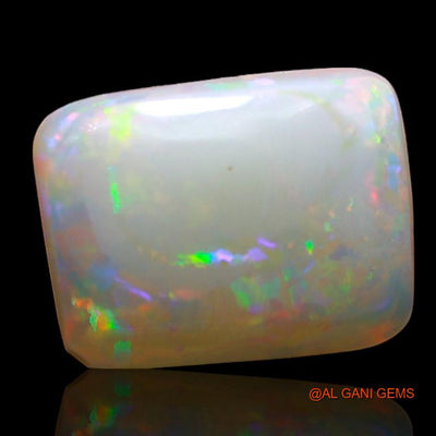 Natural Untreated Fire Opal Loose Gemstone Square Cabochon From Australia 2.55 Cts 11x8x3 mm A-890