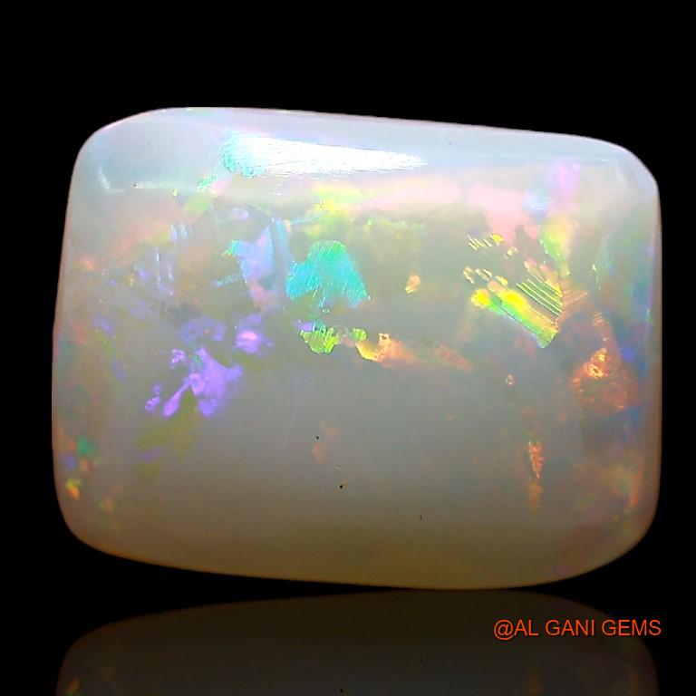 Natural Untreated Fire Opal Loose Gemstone Square Cabochon From Australia 2.55 Cts 11x8x3 mm A-890