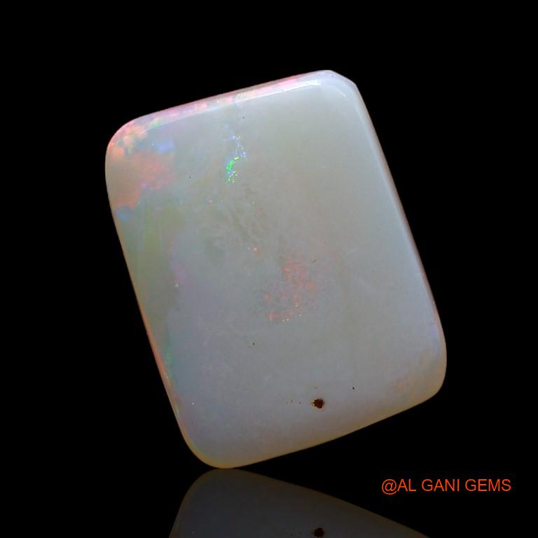Natural Untreated Fire Opal Loose Gemstone Square Cabochon From Australia 2.55 Cts 11x8x3 mm A-890