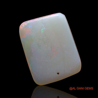 Natural Untreated Fire Opal Loose Gemstone Square Cabochon From Australia 2.55 Cts 11x8x3 mm A-890