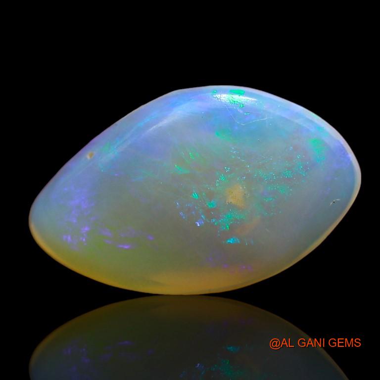 Natural Fire Opal Gemstone 2.05 Cts Loose Fancy Cabochon From Australia 15x9x2 mm A-891