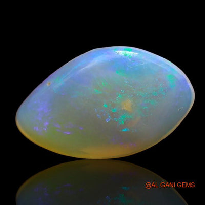Natural Fire Opal Gemstone 2.05 Cts Loose Fancy Cabochon From Australia 15x9x2 mm A-891