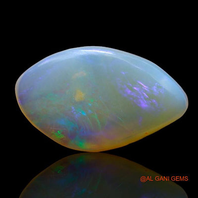 Natural Fire Opal Gemstone 2.05 Cts Loose Fancy Cabochon From Australia 15x9x2 mm A-891