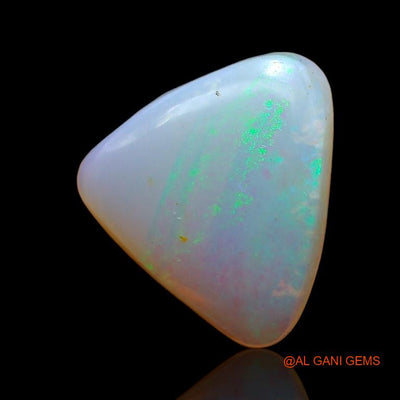 2.10 Cts Natural Australian Fire Opal Loose Gemstone Trillion Cabochon 11x10x3 mm A-894