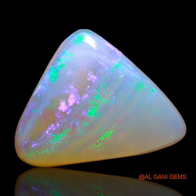 2.10 Cts Natural Australian Fire Opal Loose Gemstone Trillion Cabochon 11x8x3 mm A-895
