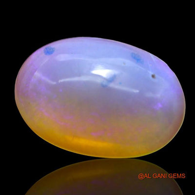 Natural Untreated Fire Opal Loose Gemstone Oval Cabochon From Australia 3.35 Cts 13x9x4 mm A-896