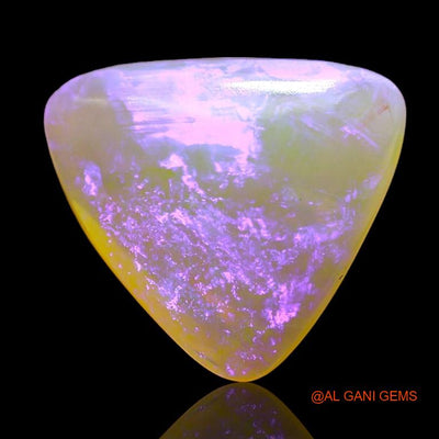 2.70 Cts Natural Australian Fire Opal Loose Gemstone Trillion Cabochon 11x11x3 mm A-897