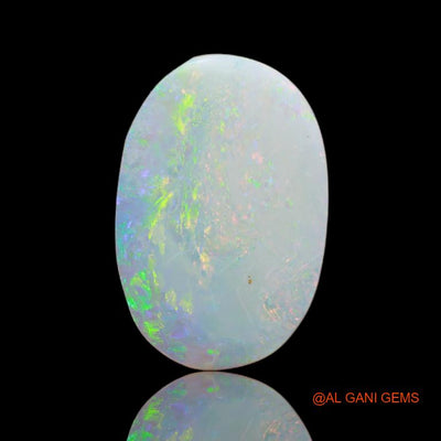 Natural Fire Opal Gemstone 5.25 Cts Loose Fancy Cabochon From Australia 19x13x3 mm A-8