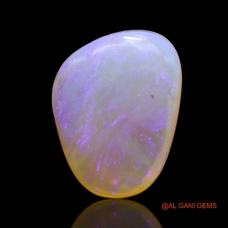 2.60 Cts Natural Australian Fire Opal Loose Gemstone Fancy Cabochon 11x8x4 mm A-900