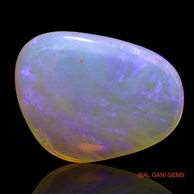 2.60 Cts Natural Australian Fire Opal Loose Gemstone Fancy Cabochon 11x8x4 mm A-900