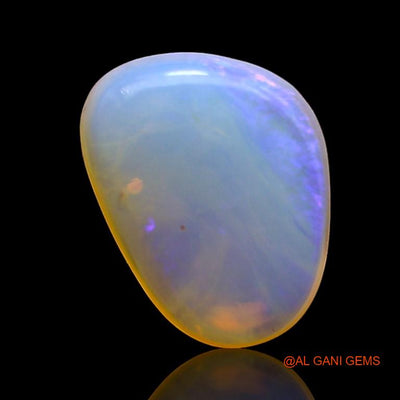 2.60 Cts Natural Australian Fire Opal Loose Gemstone Fancy Cabochon 11x8x4 mm A-900