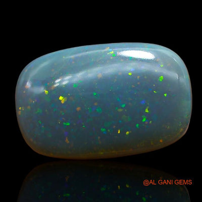 17.35 Cts Natural Australian Fire Opal Loose Gemstone Oval Cabochon 20x13x7 mm A-901