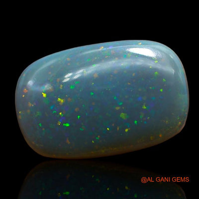 17.35 Cts Natural Australian Fire Opal Loose Gemstone Oval Cabochon 20x13x7 mm A-901