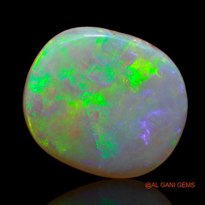 Natural Untreated Fire Opal Loose Gemstone Oval Cabochon From Australia 7.40 Cts 18x16x3 mm A-906