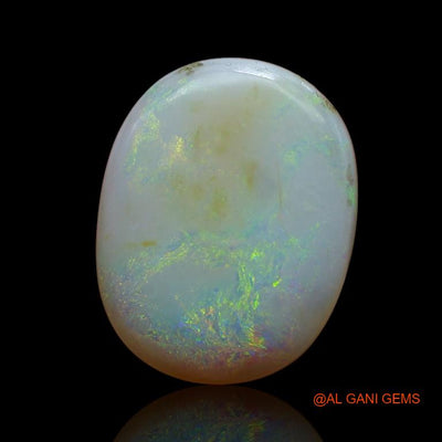 Natural Untreated Fire Opal Loose Gemstone Oval Cabochon From Australia 10.00 Cts 19x15x5 mm A-909