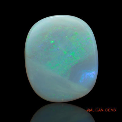 16.70 Cts Natural Australian Fire Opal Loose Gemstone Fancy Cabochon 20x16x6 mm A-90
