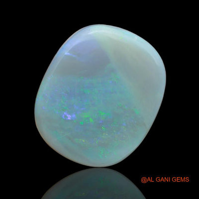 16.70 Cts Natural Australian Fire Opal Loose Gemstone Fancy Cabochon 20x16x6 mm A-90