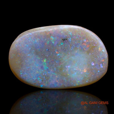 13.10 Cts Natural Australian Fire Opal Loose Gemstone Oval Cabochon 21x14x6 mm A-910