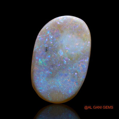 13.10 Cts Natural Australian Fire Opal Loose Gemstone Oval Cabochon 21x14x6 mm A-910