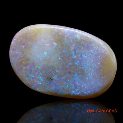 13.10 Cts Natural Australian Fire Opal Loose Gemstone Oval Cabochon 21x14x6 mm A-910