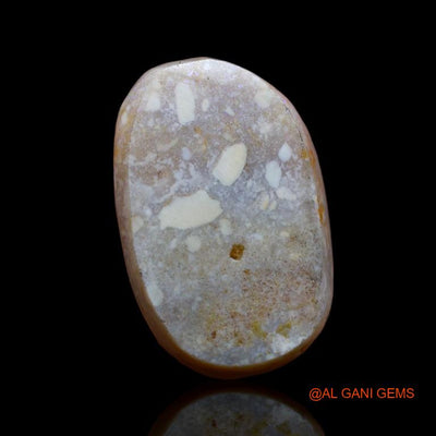 13.10 Cts Natural Australian Fire Opal Loose Gemstone Oval Cabochon 21x14x6 mm A-910