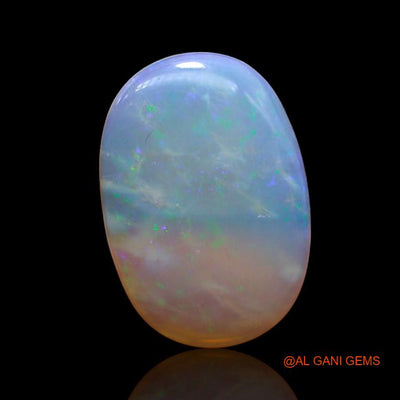 Natural Fire Opal Gemstone 11.65 Cts Loose Oval Cabochon From Australia 23x16x4 mm A-913