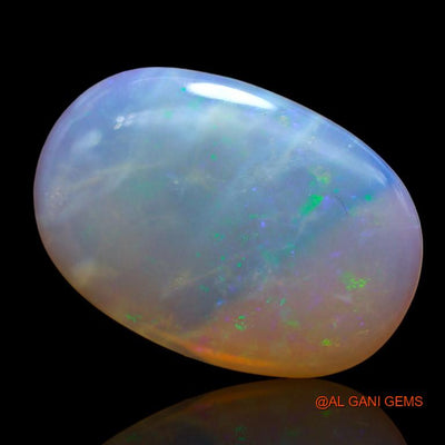 Natural Fire Opal Gemstone 11.65 Cts Loose Oval Cabochon From Australia 23x16x4 mm A-913