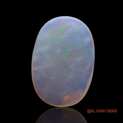 Natural Fire Opal Gemstone 11.65 Cts Loose Oval Cabochon From Australia 23x16x4 mm A-913