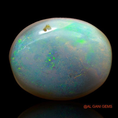 Natural Untreated Fire Opal Loose Gemstone Oval Cabochon From Australia 15.00 Cts 18x15x7 mm A-916