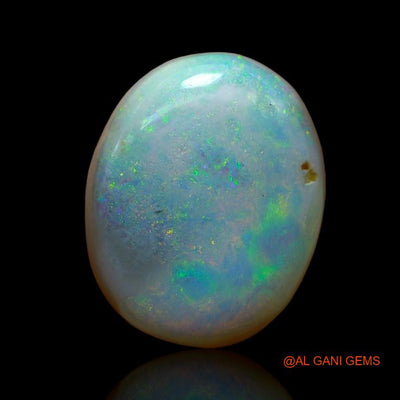 Natural Untreated Fire Opal Loose Gemstone Oval Cabochon From Australia 15.00 Cts 18x15x7 mm A-916