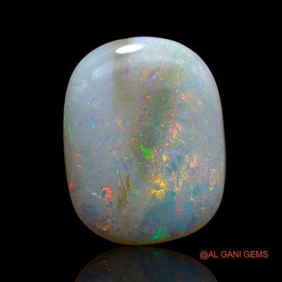 Natural Fire Opal Gemstone 9.40 Cts Loose Oval Cabochon From Australia 17x13x6 mm A-917