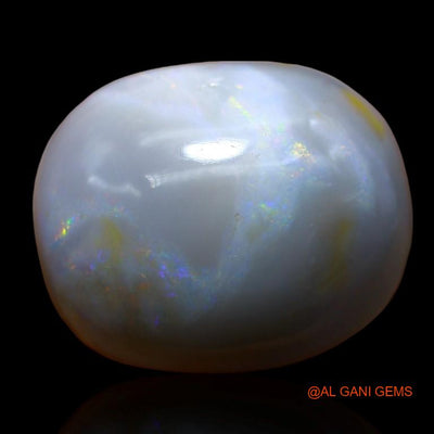 Natural Fire Opal Gemstone 18.60 Cts Loose Oval Cabochon From Australia 21x17x8 mm A-918