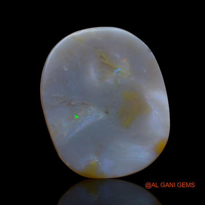 Natural Fire Opal Gemstone 18.60 Cts Loose Oval Cabochon From Australia 21x17x8 mm A-918