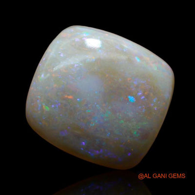 Natural Fire Opal Gemstone 13.80 Cts Loose Square Cabochon From Australia 17x15x6 mm A-919