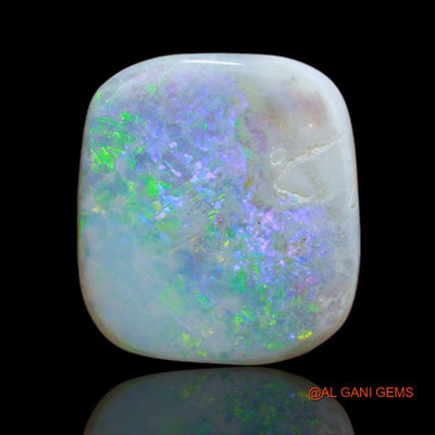 16.30 Cts Natural Australian Fire Opal Fancy Cabochon Loose Gemstone For Jewelry 17x15x7 mm A-91