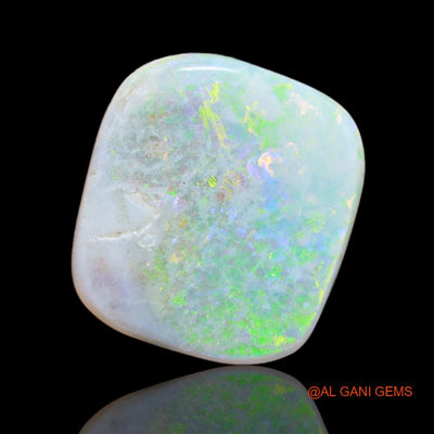 16.30 Cts Natural Australian Fire Opal Fancy Cabochon Loose Gemstone For Jewelry 17x15x7 mm A-91
