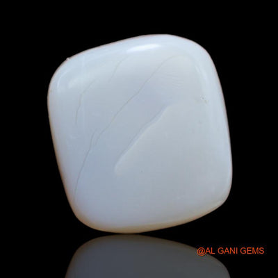 16.30 Cts Natural Australian Fire Opal Fancy Cabochon Loose Gemstone For Jewelry 17x15x7 mm A-91