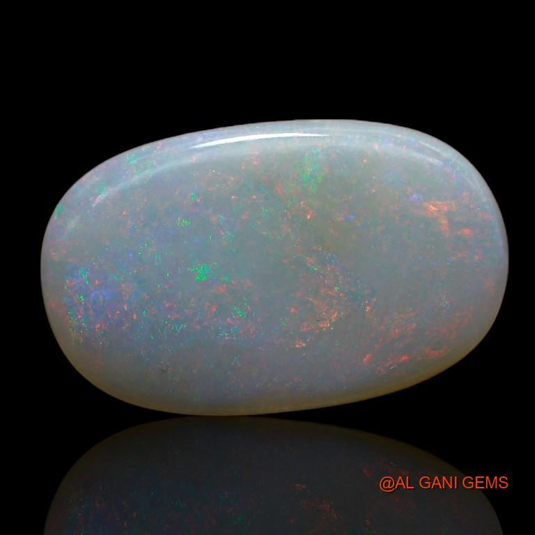 Natural Fire Opal Gemstone 14.20 Cts Loose Oval Cabochon From Australia 23x14x5 mm A-920