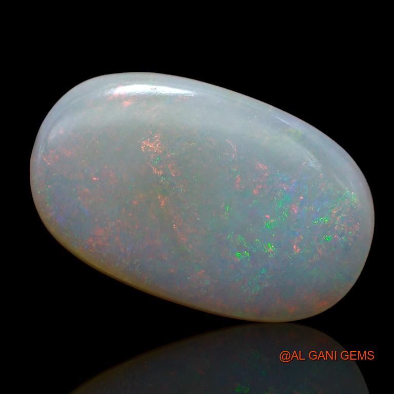 Natural Fire Opal Gemstone 14.20 Cts Loose Oval Cabochon From Australia 23x14x5 mm A-920