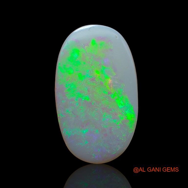 5.00 Cts Natural Australian Fire Opal Loose Gemstone Oval Cabochon 19x11x3 mm A-924