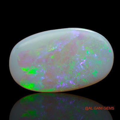 5.00 Cts Natural Australian Fire Opal Loose Gemstone Oval Cabochon 19x11x3 mm A-924