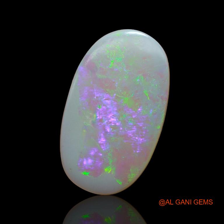 5.00 Cts Natural Australian Fire Opal Loose Gemstone Oval Cabochon 19x11x3 mm A-924