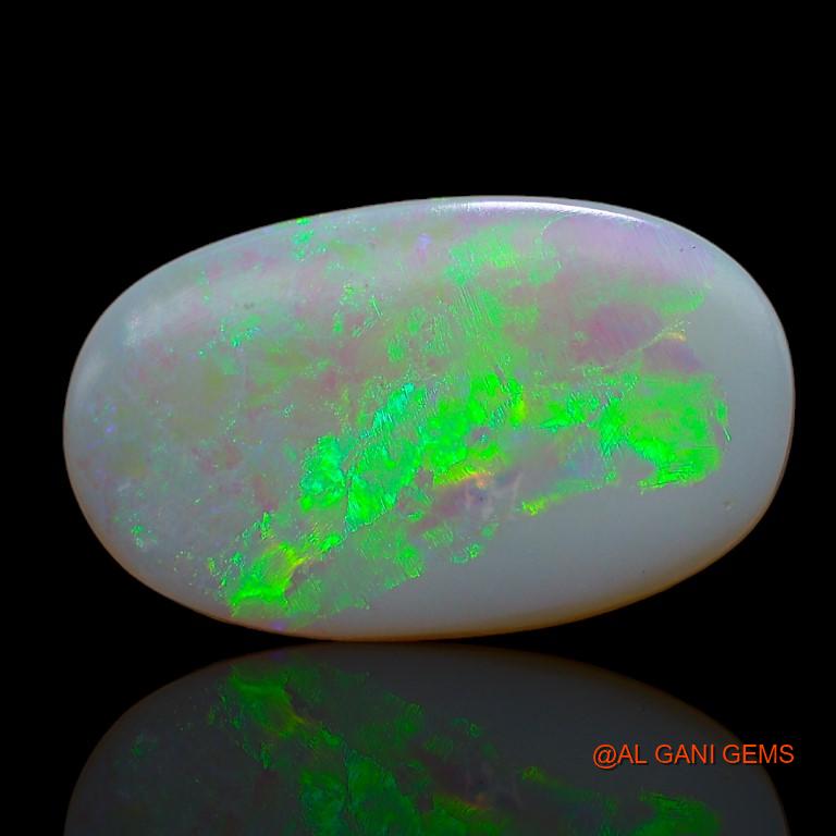 5.00 Cts Natural Australian Fire Opal Loose Gemstone Oval Cabochon 19x11x3 mm A-924