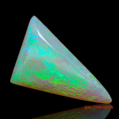 5.50 Cts Natural Australian Fire Opal Loose Gemstone Trillion Cabochon 23x12x4 mm A-925