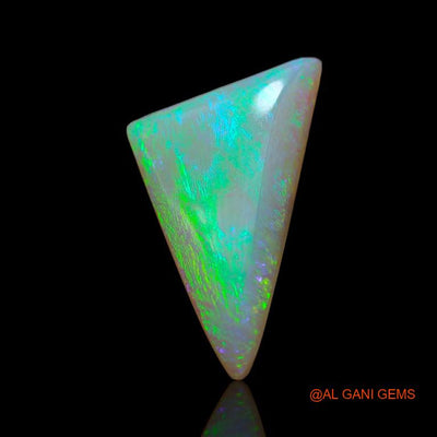 5.50 Cts Natural Australian Fire Opal Loose Gemstone Trillion Cabochon 23x12x4 mm A-925