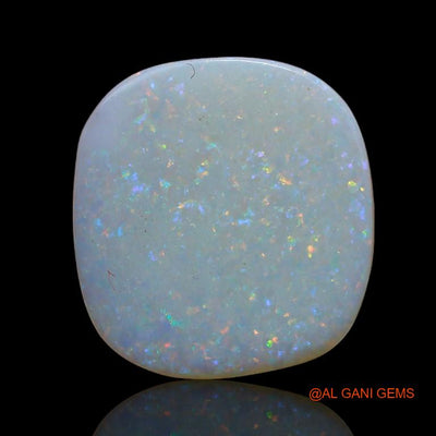 Natural Fire Opal Gemstone 5.00 Cts Loose Oval Cabochon From Australia 16x15x2 mm A-927